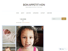 Tablet Screenshot of bonappetithon.com